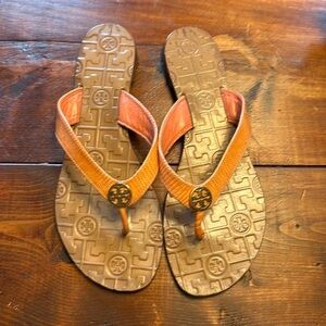 Tory Burch - Thora Coral Sandals Size 8.5